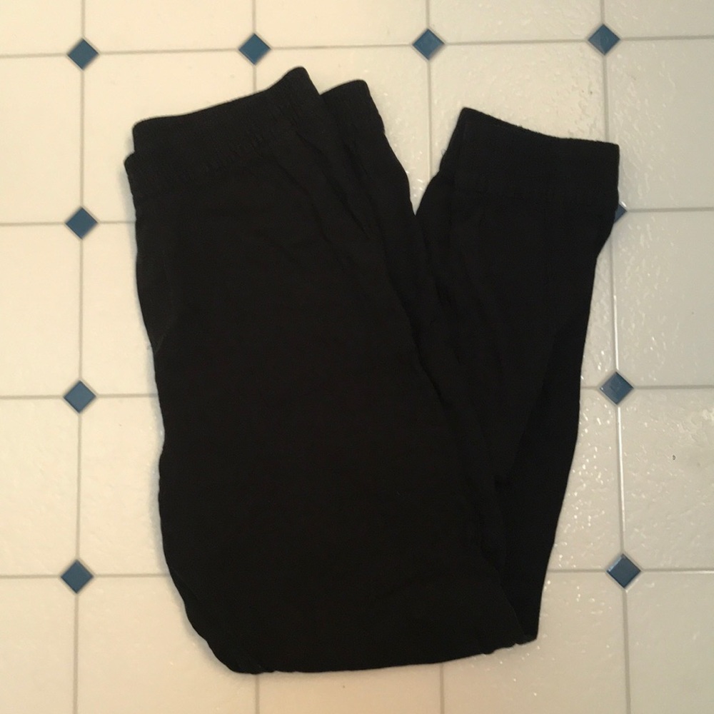 Black joggers